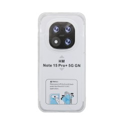 Capa de Silicone com Cantos Dura para Xiaomi Redmi Note 15 Pro Plus 5G Transparente